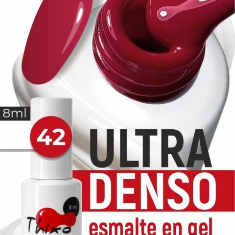BSG Gel Polish Thixo Nº42 – Ruby Red, 8 ml