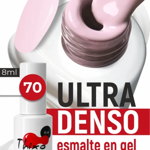 BSG Gel Polish Thixo Nº70 – Powder Pink, 8 ml