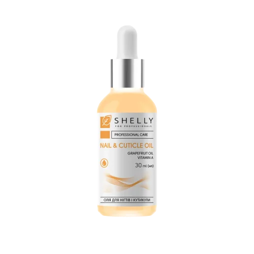 SHELLY Aceite para Uñas y Cutículas con Extracto de Pomelo y Vitamina A, 30 ml
