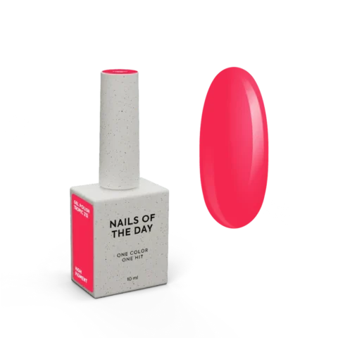 NAILSOFTHEDAY Gel Polish Tropic 212 – Rosa Coral Vibrante