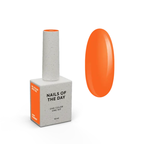 NAILSOFTHEDAY Gel Polish Juice 222 – Naranja Vibrante