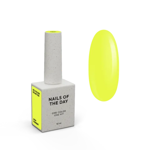 NAILSOFTHEDAY Gel Polish Solar 230 – Amarillo Neón