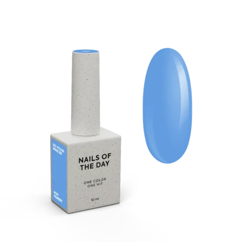 NAILSOFTHEDAY Gel Polish Wave 307 – Azul Vibrante