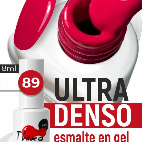 BSG Gel Polish Thixo Nº89 – Raspberry Red, 8 ml