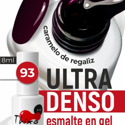 BSG Gel Polish Thixo Nº93 – Midnight Plum, 8 ml