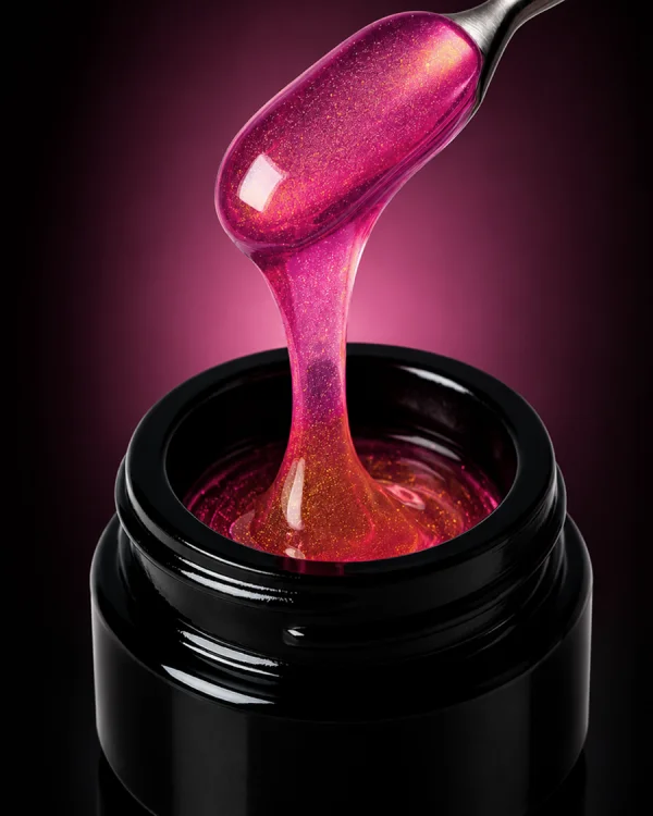 Gel duro BSG para extensiones Konfityur Stained Glass #03 – BAJA VISCOSIDAD (13 g) - Imagen 2