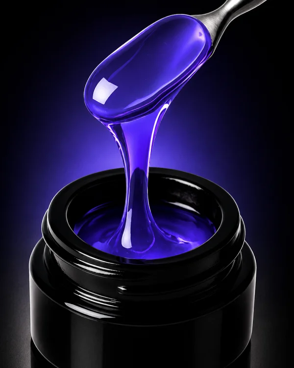 Gel duro BSG para extensiones Konfityur Stained Glass #18 – BAJA VISCOSIDAD (13 g) - Imagen 2