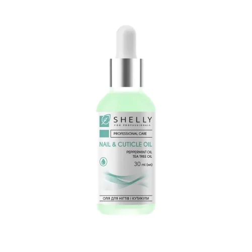 SHELLY Aceite para uñas y cutículas con menta marroquí y aceite de árbol de té · 30 ml