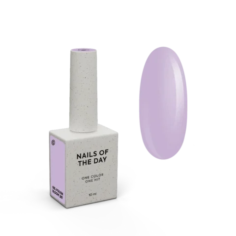 NAILSOFTHEDAY Gel Polish Bloom 287 – Lila Suave · Cobertura en una Capa · 10 ml