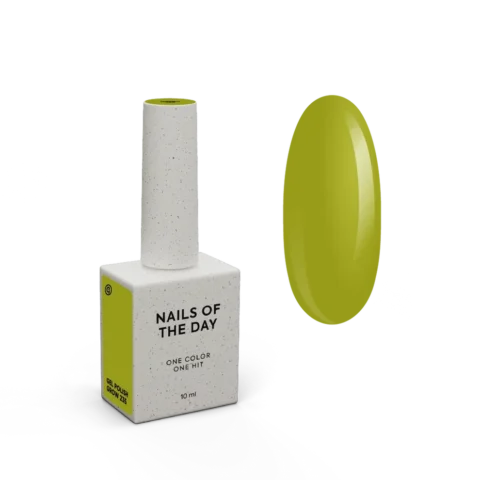 NAILSOFTHEDAY Gel Polish Grow 235 – Verde · Cobertura en una Capa · 10 ml